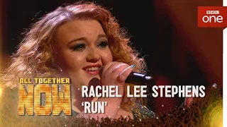 Rachel Lee Stephens performs 'Run' by SnowPatrol/Leona Lewis in the sing off - All Together Now