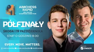 Aimchess Rapid | Półfinał | Duda kontra Carlsen!
