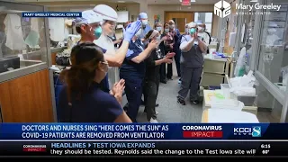 Hospital plays "Here Comes the Sun" when COVID-19 patients are removed from ventilators