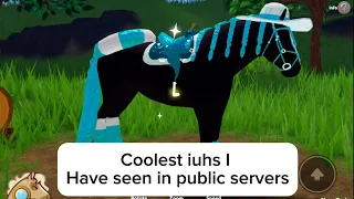 coolest iuhs I have seen in public servers!😱 || wild horse island || part 2