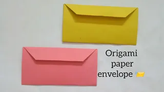 how to make origami envelope / paper envelope ✉️