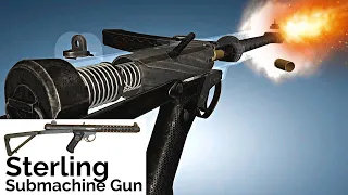 3D Animation & Facts: The Sterling Submachine Gun