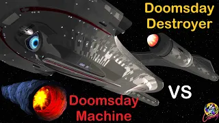 USS Atraiu (Doomsday Destroyer) VS Doomsday Machine - Both Ways - Star Trek Starship Battles