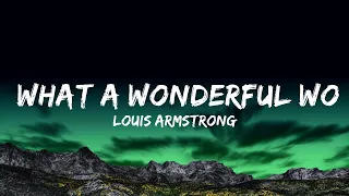 [1 Hour]  Louis Armstrong - What a Wonderful World (lyrics)  | Creative Mind Music