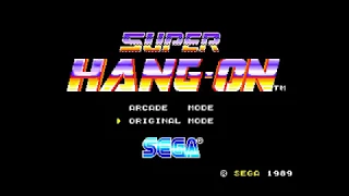 Super Hang On - Original Mode -Part 1- (Sega Mega Drive / Genesis) Longplay