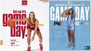 No. 5 Iowa State vs No. 8 North Carolina | 2022 Phil Knight Invitational: Championship | 11.27.22