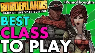What's the Best/Most Fun Character Class for Solo Play in Borderlands 1 Remastered? #PumaThoughts