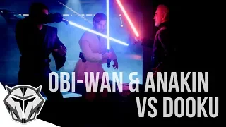 Obi Wan and Anakin vs Count Dooku - Revenge of the Sith - Recreated in Battlefront 2!
