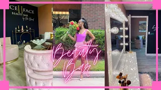 I OPENED A BEAUTY BAR AT 21| GRAND OPENING VLOG| NÉ CHANEL