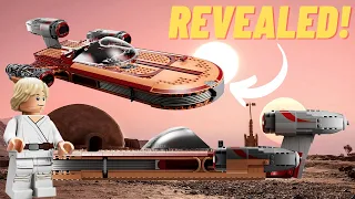 LEGO Star Wars 2022 Luke Skywalker's Landspeeder OFFICIALLY REVEALED | MAY THE 4TH 2022