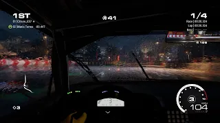 GRID Legends | Night rainy race from cockpit view - try not to crash! | Night rain is just EPIC !!!