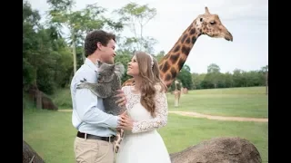 Bindi Irwin and Chandler Wedding video and pictures 2020