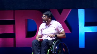 My Disability caught your eye | Sqn Ldr Abhai Pratap Singh | TEDxHyderabad