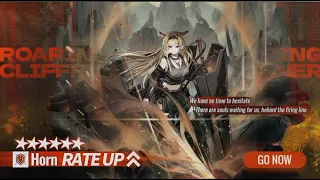 Arknights - Horn Banner Pull (F2P pull)