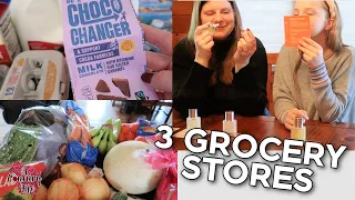 A TRIFECTA of Grocery Hauls | Aldi | Walmart | Piggly Wiggly + Dossier Fragrance