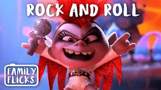 Troll Rock And Roll  | Trolls: World Tour (2022) | Family Flicks