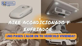 Aire acondicionado y enfriador para autocaravanas, camper y caravanas.