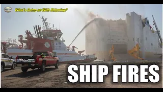 Newark Ship Fire: What We Should Take Away From Ship Fires in 2020 - Hoegh Xiamen & Bonhomme Richard