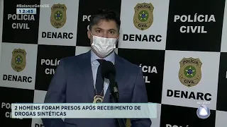 Dois homens são presos após recebimento de drogas sintéticas no interior - Balanço Geral Sergipe