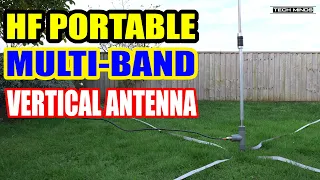 PT-GP1 Multiband HF Vertical Portable Antenna