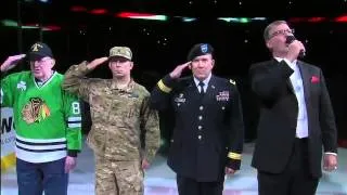 Awesome National Anthem at United Center 6/15/13