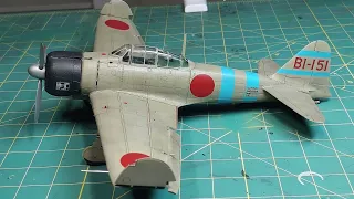 Japanese Mitsubishi A6M2b "Zero" (Tamiya 1/32) Model Build