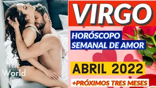 VIRGO♍TU LLAMA GEMELA te mira en secreto!🧐🔥Llega tu ÉXITO! HORÓSCOPO AMOR VIRGO ABRIL 2022❤️