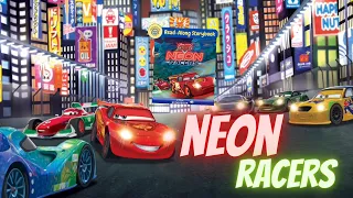 Read-Along Storybook: Neon Racers | Disney Pixar Cars | Who Will Win The Race?