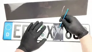 Manual for cutting stickers for plates Ecoslick