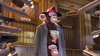 Dreamworks Madagascar | Caught in Grand Central Station - Movie Clip | Madagascar | Kids Movies