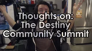 Destiny 2: Datto's Thoughts on the Destiny Community Summit
