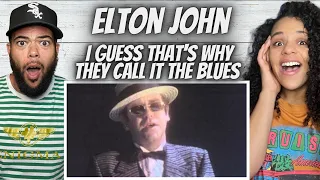 SUCH AN ICON!| FIRST TIME HEARING Elton John - I Guess That's Why They Call It The Blues REACTION