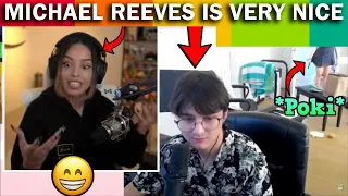 Valkyrae talks about Michael Reeves