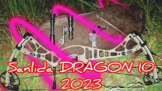 Sanlida Archery Dragon-10 NEW Top Bow 2023 - Блочный Лук Дракон-10 гибридный лук нового поколения