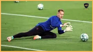 Ter Stegen - Full Warm Up Before Match - Fc Barcelona