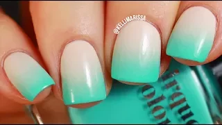 Easy Summer Neon Gradient Nail Art Design Tutorial || KELLI MARISSA