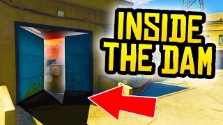 GTA 5 - WHAT'S INSIDE THE DAM? (How to Get Inside the Dam in GTA 5)