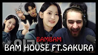 Reacting to Bam Bam - Bam House Ep.3 Ft.Sakura