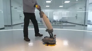 Industrial Floor Cleaning Scrubber MFS208N for Small Hard Floor Places