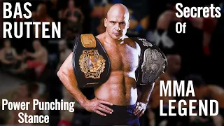 Secrets of Bas Rutten's MMA Power Punching Stance