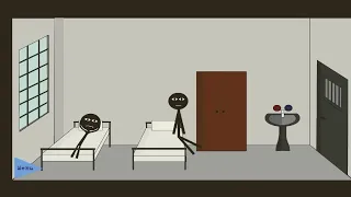 Stickman Escape Madhouse Gameplay IOS Lose and Win