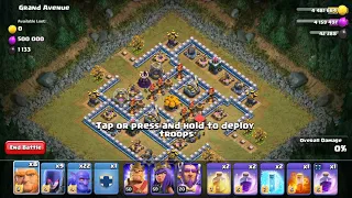 Grand Avenue Clash of Clans how to 3 star