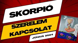 ♏️ Skorpió Június 2024❤️Felismerés, lehetőség ❤️Szerelem Kapcsolat Tarot Jóslás