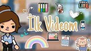 🧚‍♀️İlk Videom🐛 | Toca Life Su🍦 | #TocaBoca