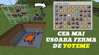 Cum sa Faci o Ferma de Toteme Infinite | Tutorial Minecraft 1.20+