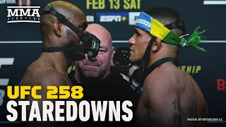 UFC 258 Weigh-In Staredowns - MMA Fighting
