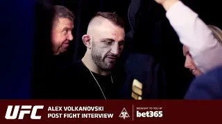 ALEXANDER VOLKANOVSKI POST FIGHT PRESS CONFERENCE - UFC 245