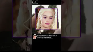 David Benioff Explains Why Daenerys' Eyes Aren't Purple | Game of Thrones Commentary Ep101 Shorts