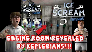 Ice Scream 5 engine room full view revealed by keplerians!!! 😱🤩🔥| Ice Scream 5 | Horror Beast YT