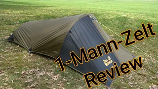 Gossamer 1 Jack Wolfskin Zelt Review Outdoor - Bushcraft - Survival